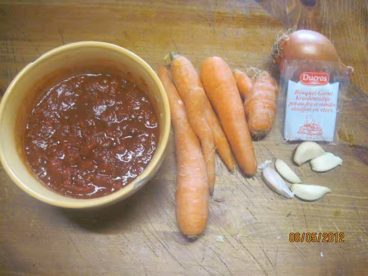 Haricots rouges au petit sale
