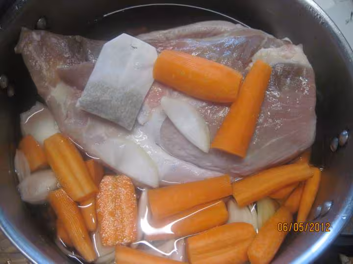 Haricots rouges au petit sale