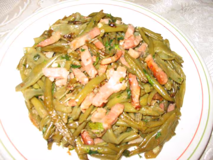 Haricots vert plat amp tres fin du jardin