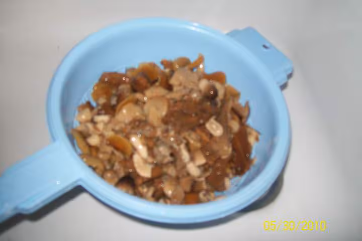 Hauts de poulets aux champignons