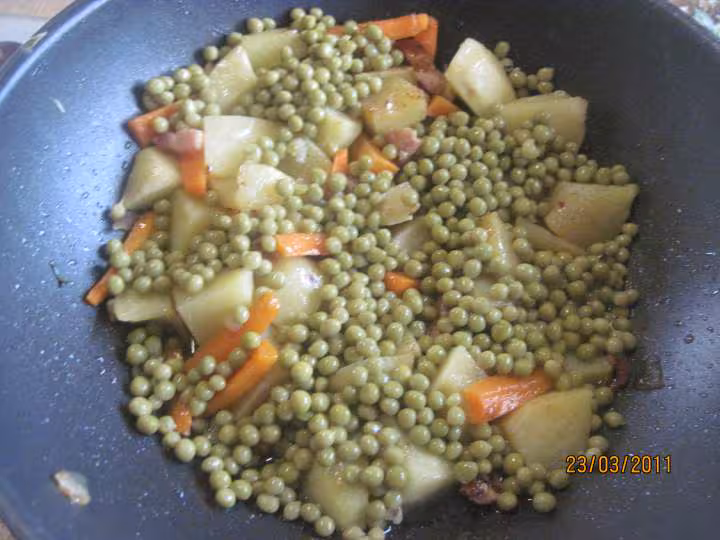 Jardiniere de legumes a la ciboulette