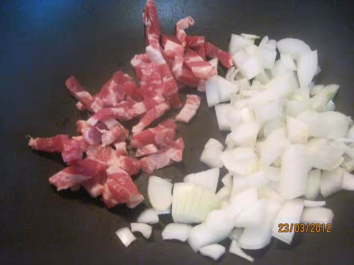 Jardiniere de legumes au saute de porc