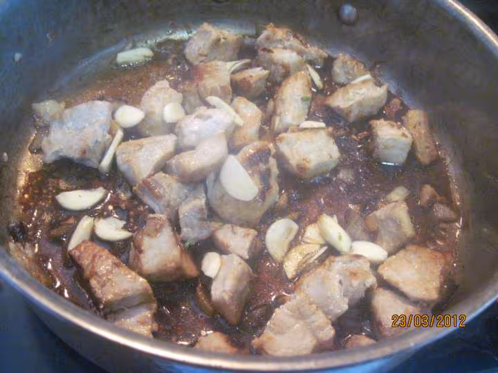 Jardiniere de legumes au saute de porc