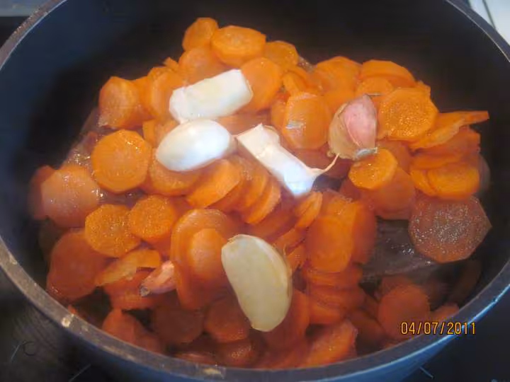 Jarret de boeuf aux carottes