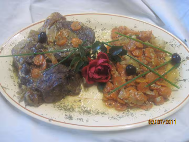 Jarret de boeuf aux carottes