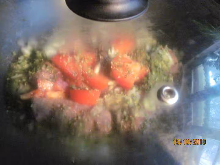 Joues de porc au p de terre sauce curcuma