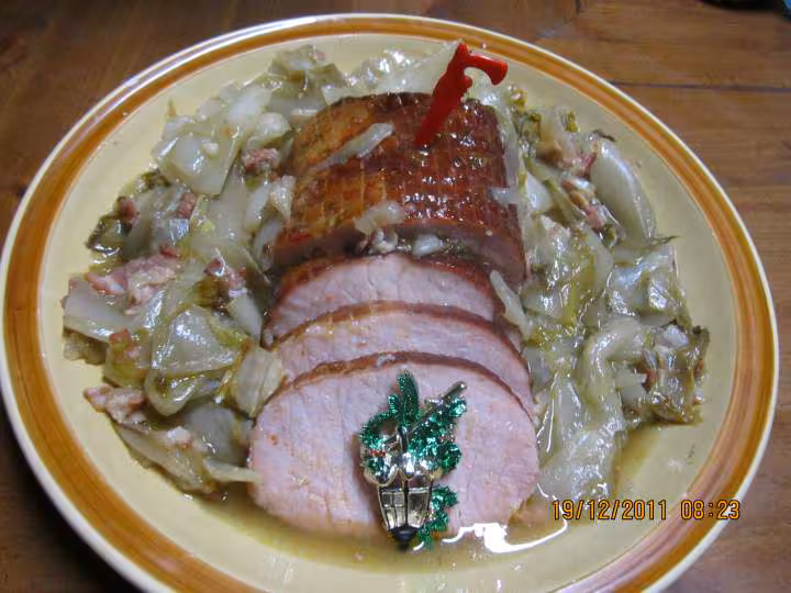 Kassler de porc aux endives