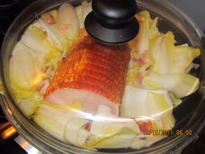 Kassler de porc aux endives
