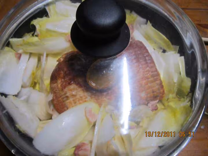 Kassler de porc aux endives