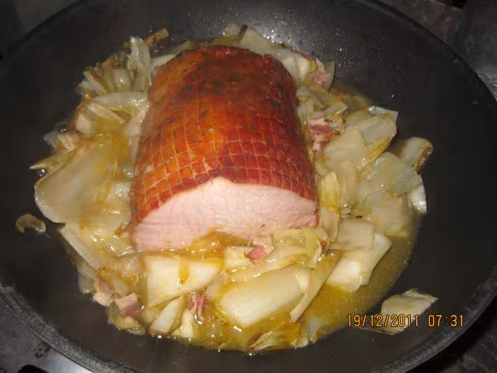 Kassler de porc aux endives