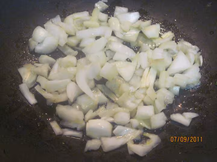 Lamelles de poulet aux feuilles de blette