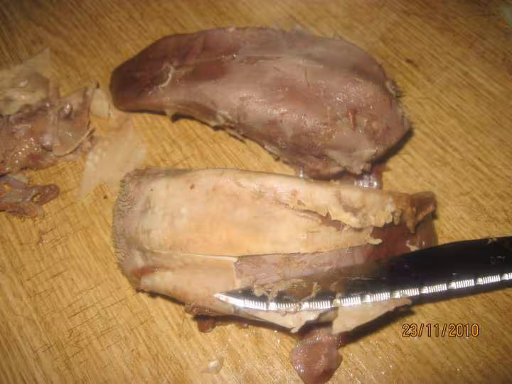 Langues de porc en vinaigrette