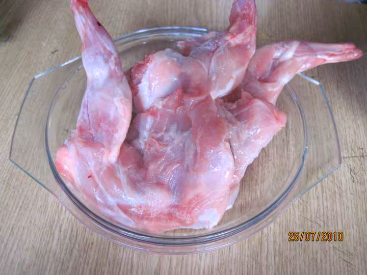 Lapin au fenouil cuisine au wok