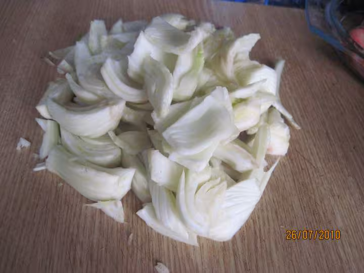 Lapin au fenouil cuisine au wok