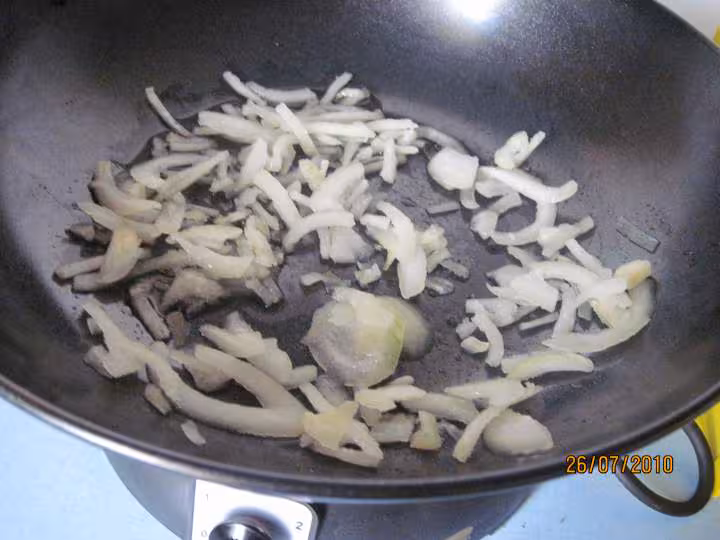 Lapin au fenouil cuisine au wok