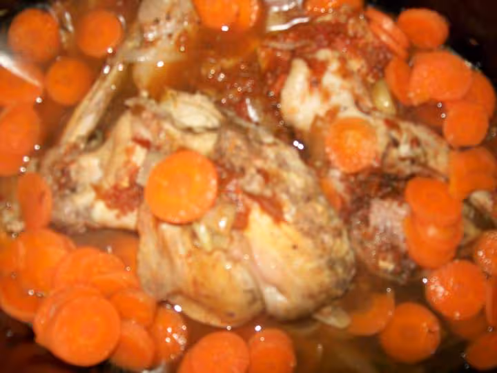 Lapin aux carottes