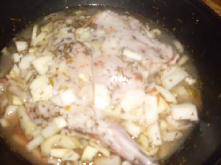 Lapin aux legumes