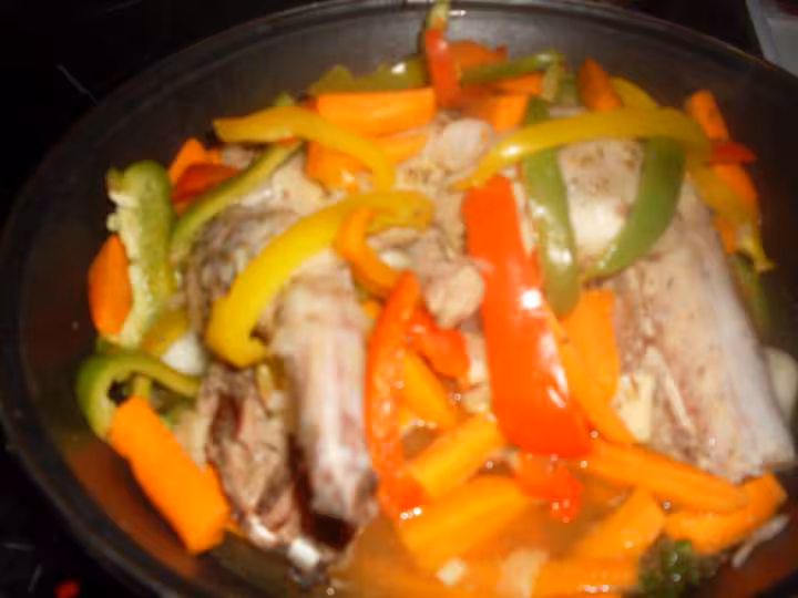Lapin aux legumes