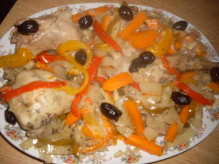 Lapin aux legumes