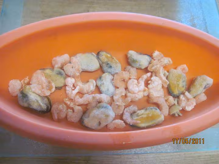 Maidaillon de saumon rose aux fruits mer