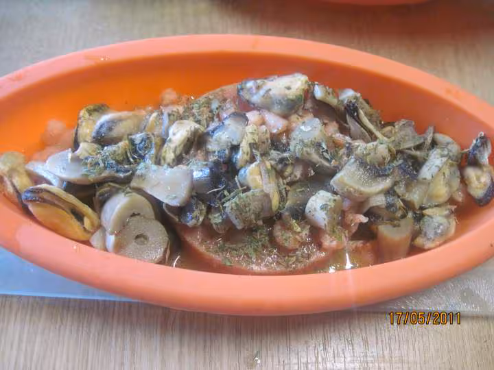 Maidaillon de saumon rose aux fruits mer