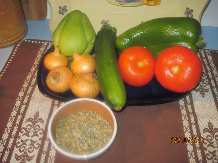 Manchons de canard aux legumes