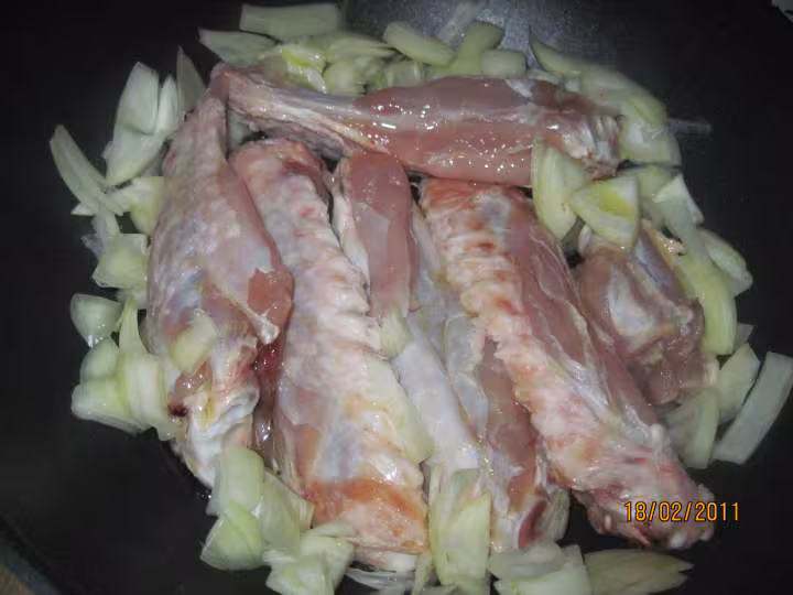 Manchons de dinde aux carottes cuisinees
