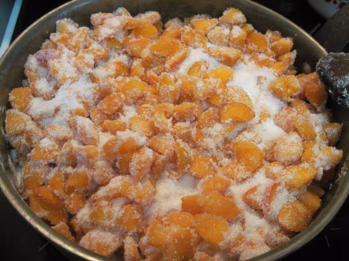 Marmelade d abricots a la vanille