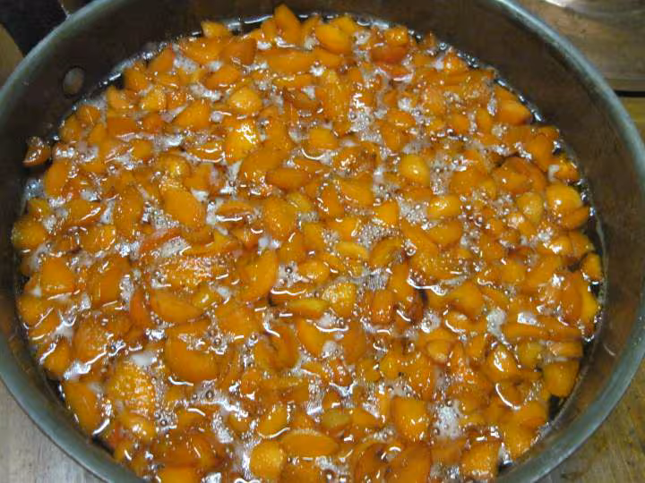 Marmelade d abricots a la vanille