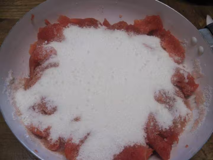Marmelade de pasteque a la vanille