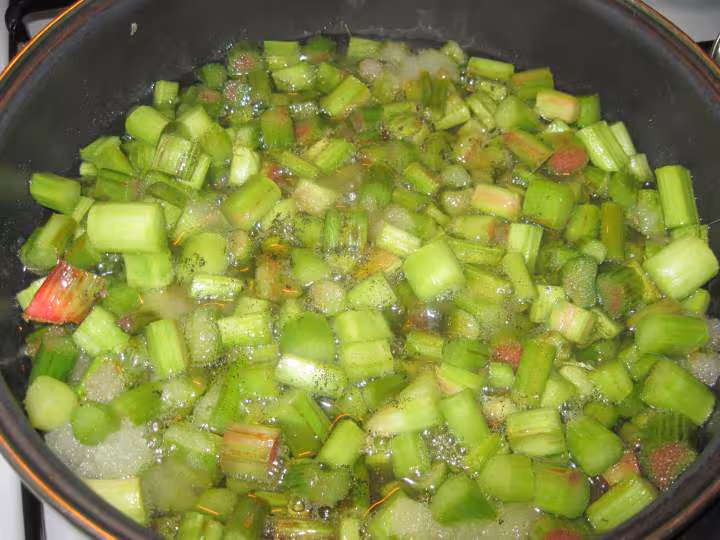 Marmelade de rhubarbe