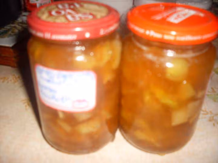 Marmelades de pommes amp chouchous