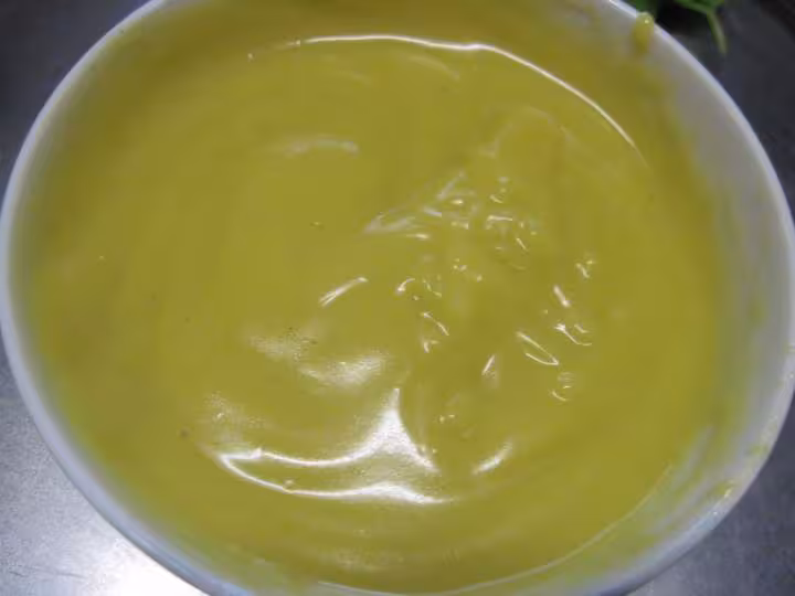 Mayonnaise au basilic sans vinaigre