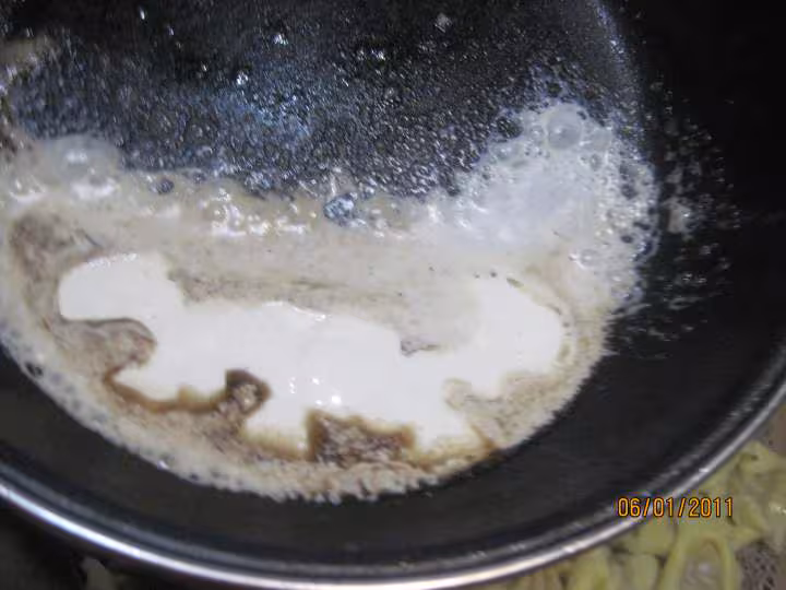 Medaillons de saumon rose au tortillini champignons