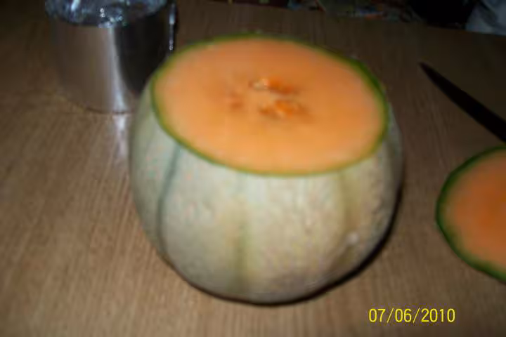 Melon garni fraicheur
