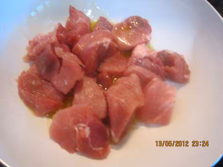 Mijote de porc aux carottes et olives