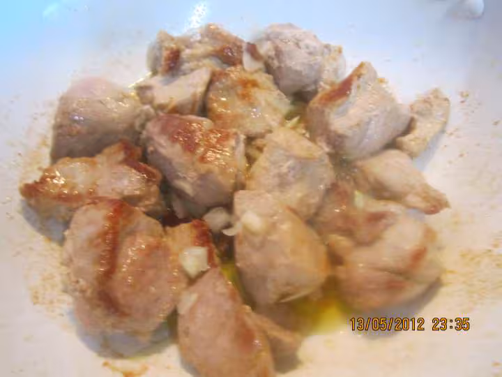 Mijote de porc aux carottes et olives