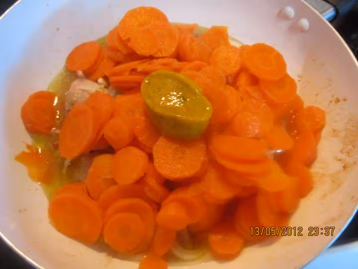 Mijote de porc aux carottes et olives