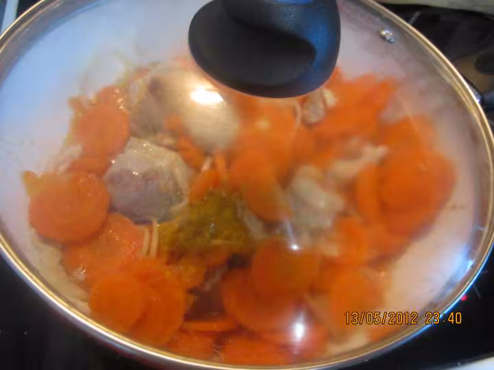 Mijote de porc aux carottes et olives