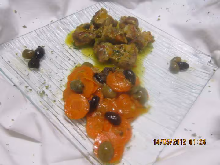 Mijote de porc aux carottes et olives