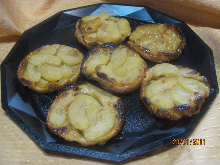 Minis tatin aux pommes a ma facon