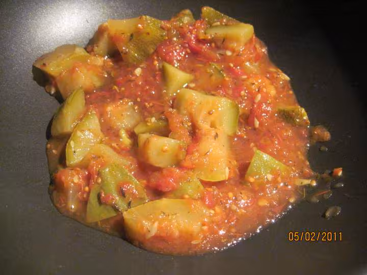 Morue aux legumes