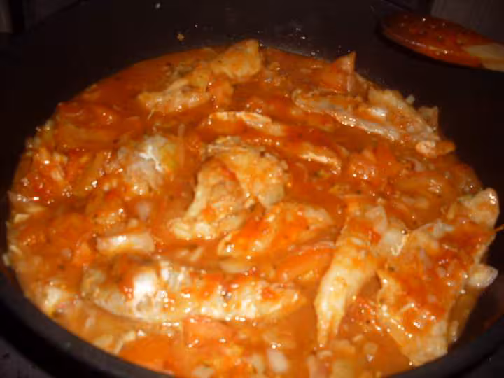 Morue fraiche a la sauce tomate facon maison bacilic