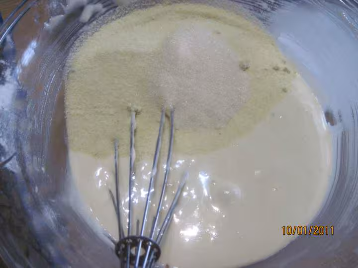 Muffins a la semoule aux pepites aux chocolat