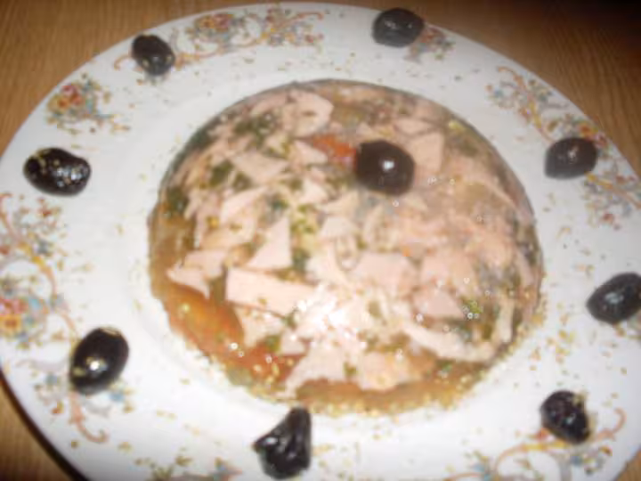 Oeufs amp jambon en gelee