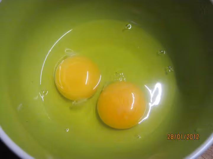 Omelette au fenouil