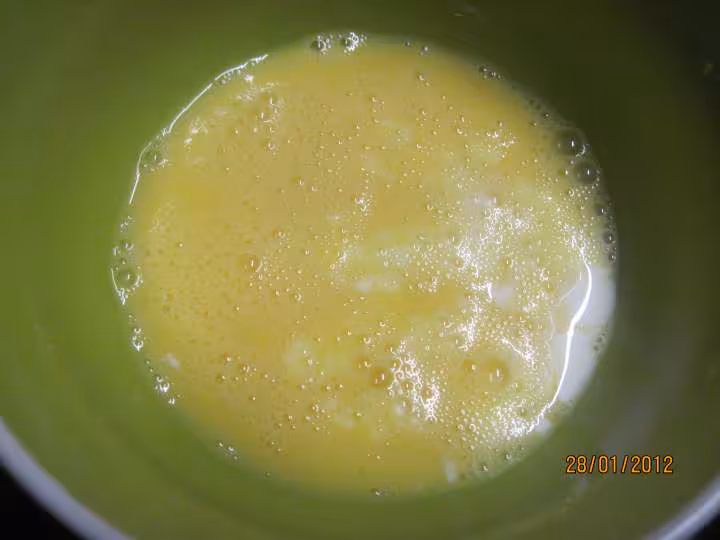 Omelette au fenouil
