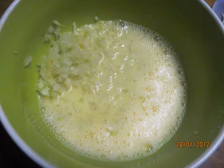 Omelette au fenouil