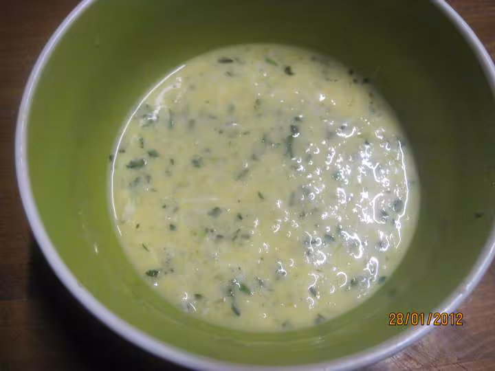 Omelette au fenouil
