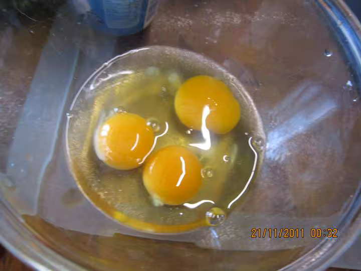 Omelette persille aux legumes